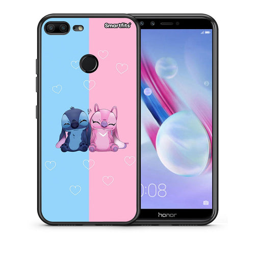 Stitch And Angel - Honor 9 Lite θήκη
