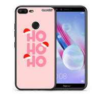 Thumbnail for Θήκη Honor 9 Lite Xmas Ho Ho Ho από τη Smartfits με σχέδιο στο πίσω μέρος και μαύρο περίβλημα | Honor 9 Lite Xmas Ho Ho Ho case with colorful back and black bezels