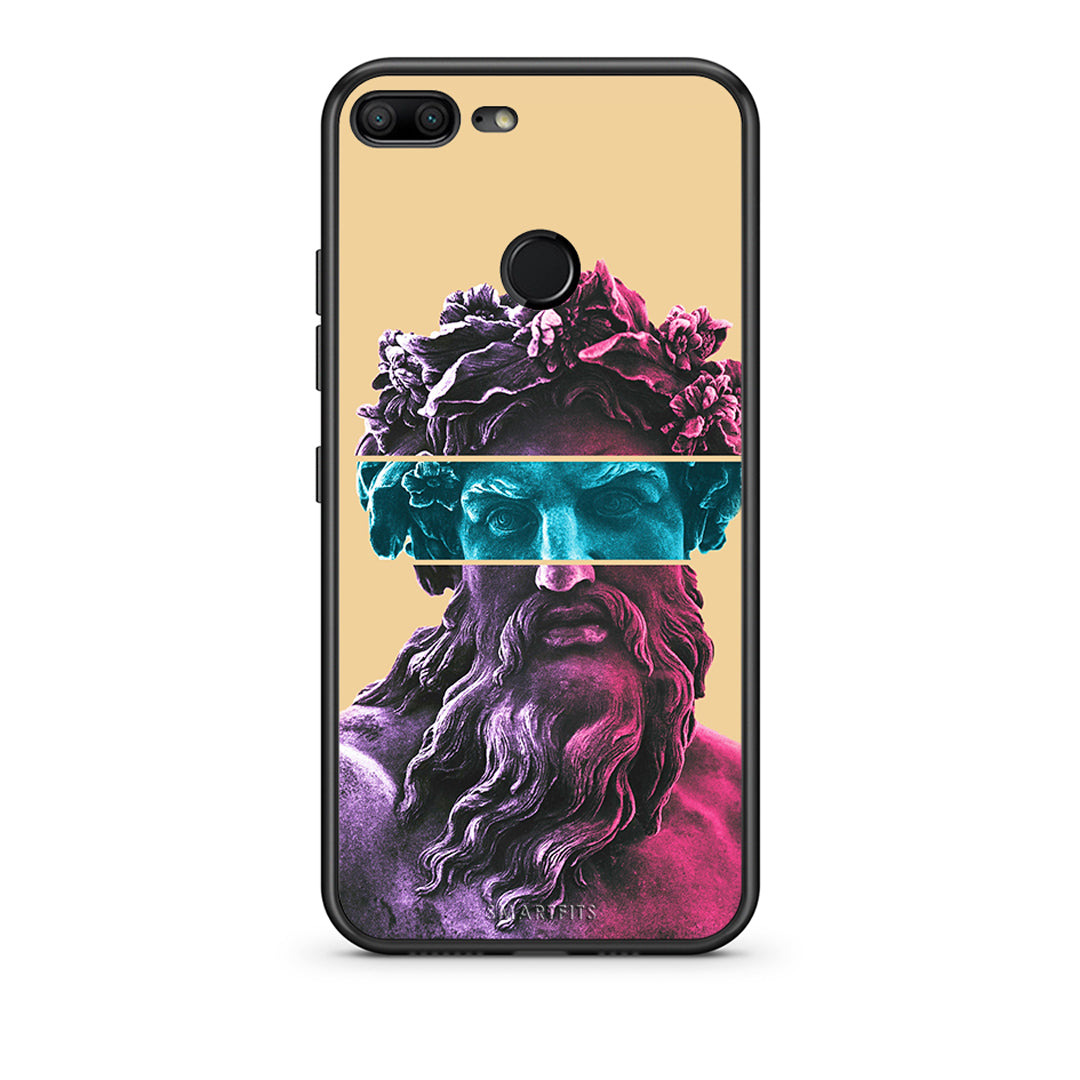 Honor 9 Lite Zeus Art Θήκη Αγίου Βαλεντίνου από τη Smartfits με σχέδιο στο πίσω μέρος και μαύρο περίβλημα | Smartphone case with colorful back and black bezels by Smartfits