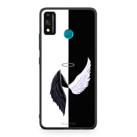 Thumbnail for Honor 9X Lite Angels Demons θήκη από τη Smartfits με σχέδιο στο πίσω μέρος και μαύρο περίβλημα | Smartphone case with colorful back and black bezels by Smartfits