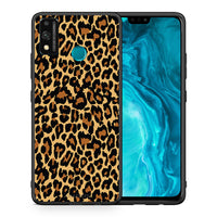 Thumbnail for Θήκη Honor 9X Lite Leopard Animal από τη Smartfits με σχέδιο στο πίσω μέρος και μαύρο περίβλημα | Honor 9X Lite Leopard Animal case with colorful back and black bezels