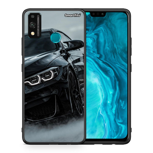 Θήκη Honor 9X Lite Black BMW από τη Smartfits με σχέδιο στο πίσω μέρος και μαύρο περίβλημα | Honor 9X Lite Black BMW case with colorful back and black bezels