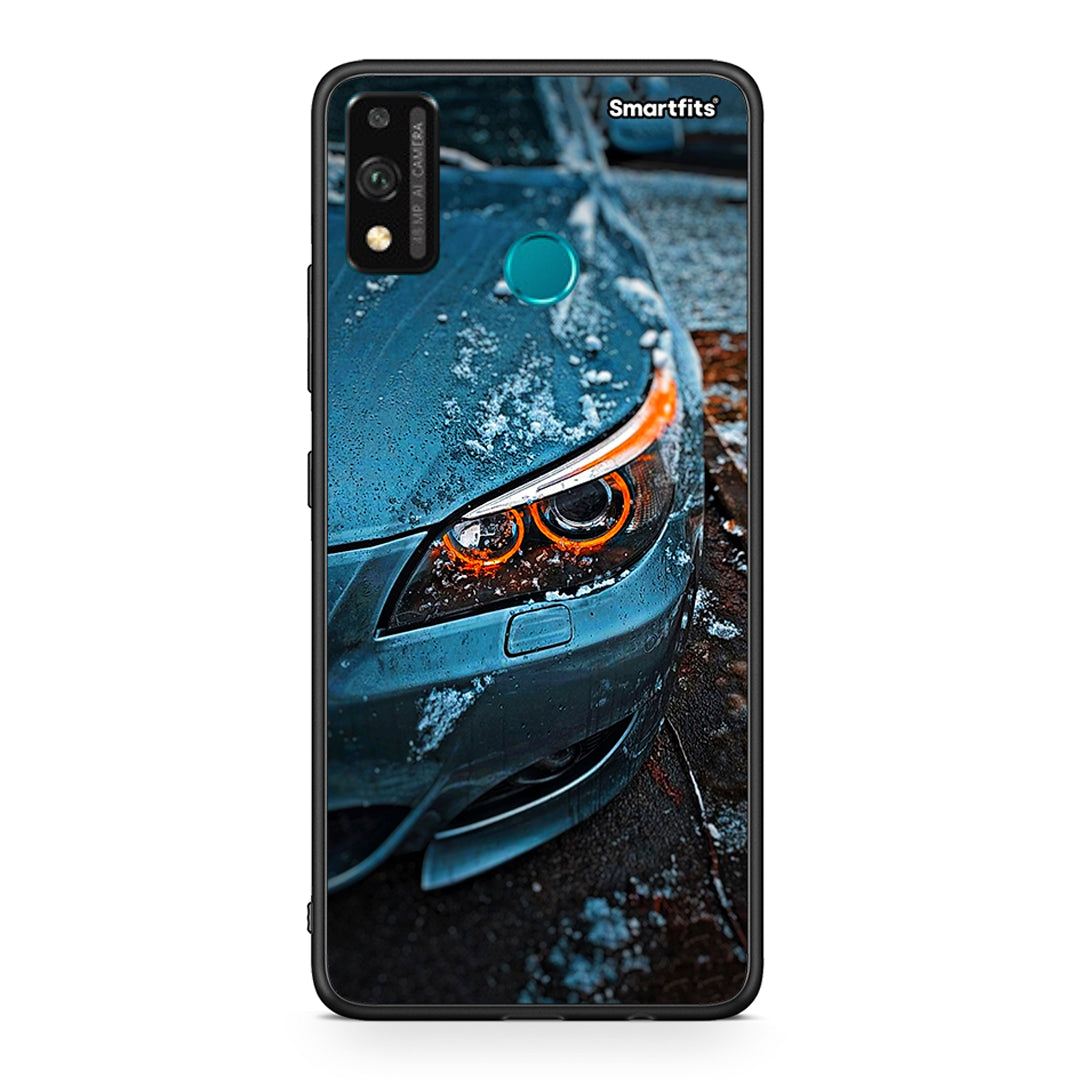 Honor 9X Lite Bmw E60 Θήκη από τη Smartfits με σχέδιο στο πίσω μέρος και μαύρο περίβλημα | Smartphone case with colorful back and black bezels by Smartfits