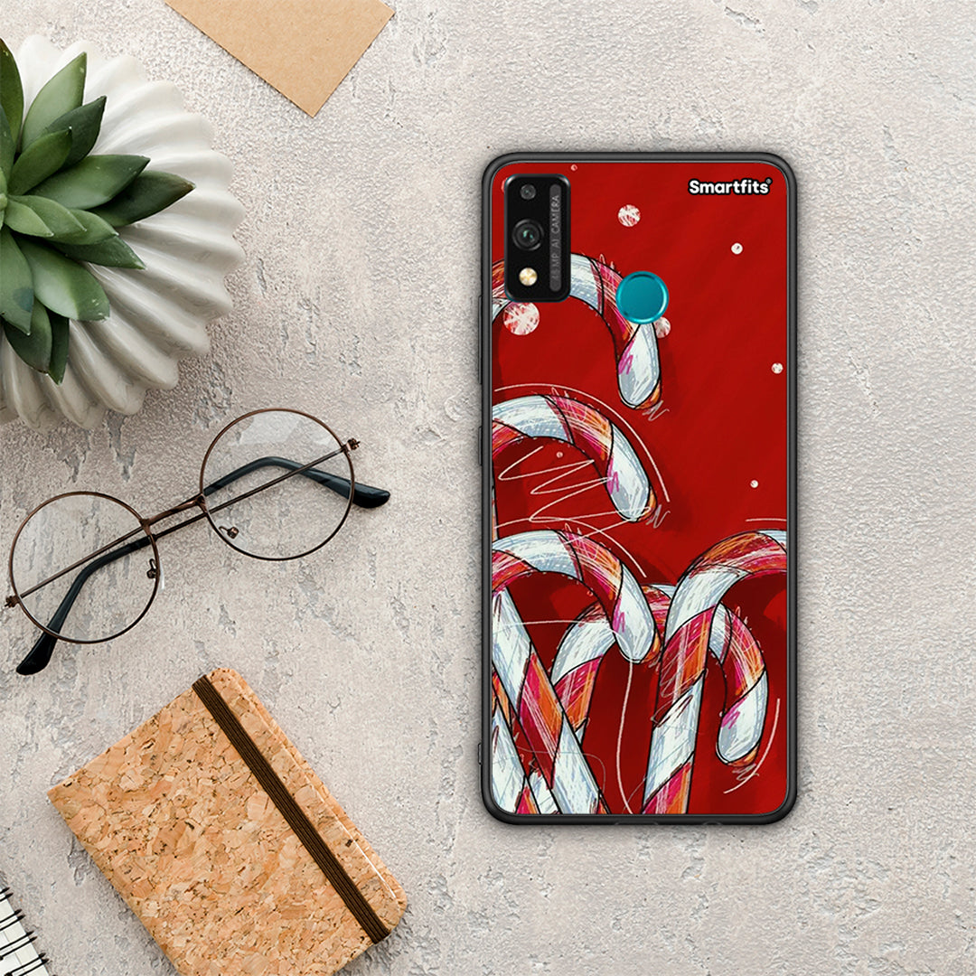 Candy Cane - Honor 9X Lite θήκη