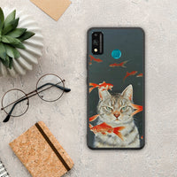 Thumbnail for Cat Goldfish - Honor 9X Lite θήκη