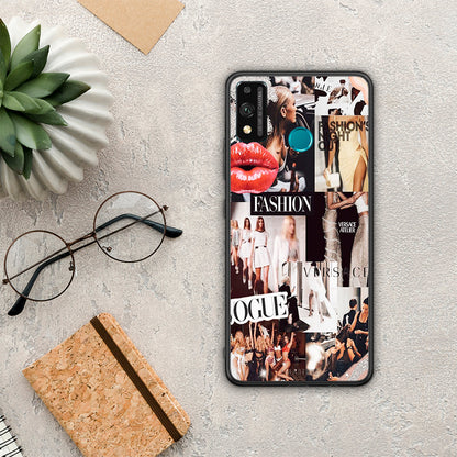 Collage Fashion - Honor 9X Lite θήκη