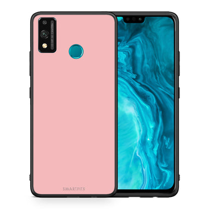 Θήκη Honor 9X Lite Nude Color από τη Smartfits με σχέδιο στο πίσω μέρος και μαύρο περίβλημα | Honor 9X Lite Nude Color case with colorful back and black bezels