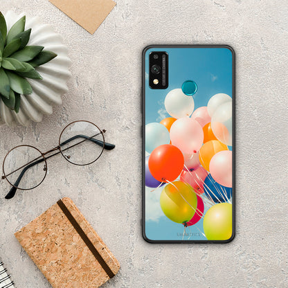 Colorful Balloons - Honor 9X Lite θήκη