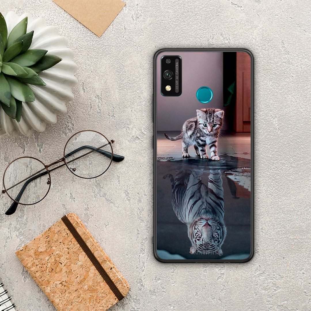 Cute Tiger - Honor 9X Lite θήκη