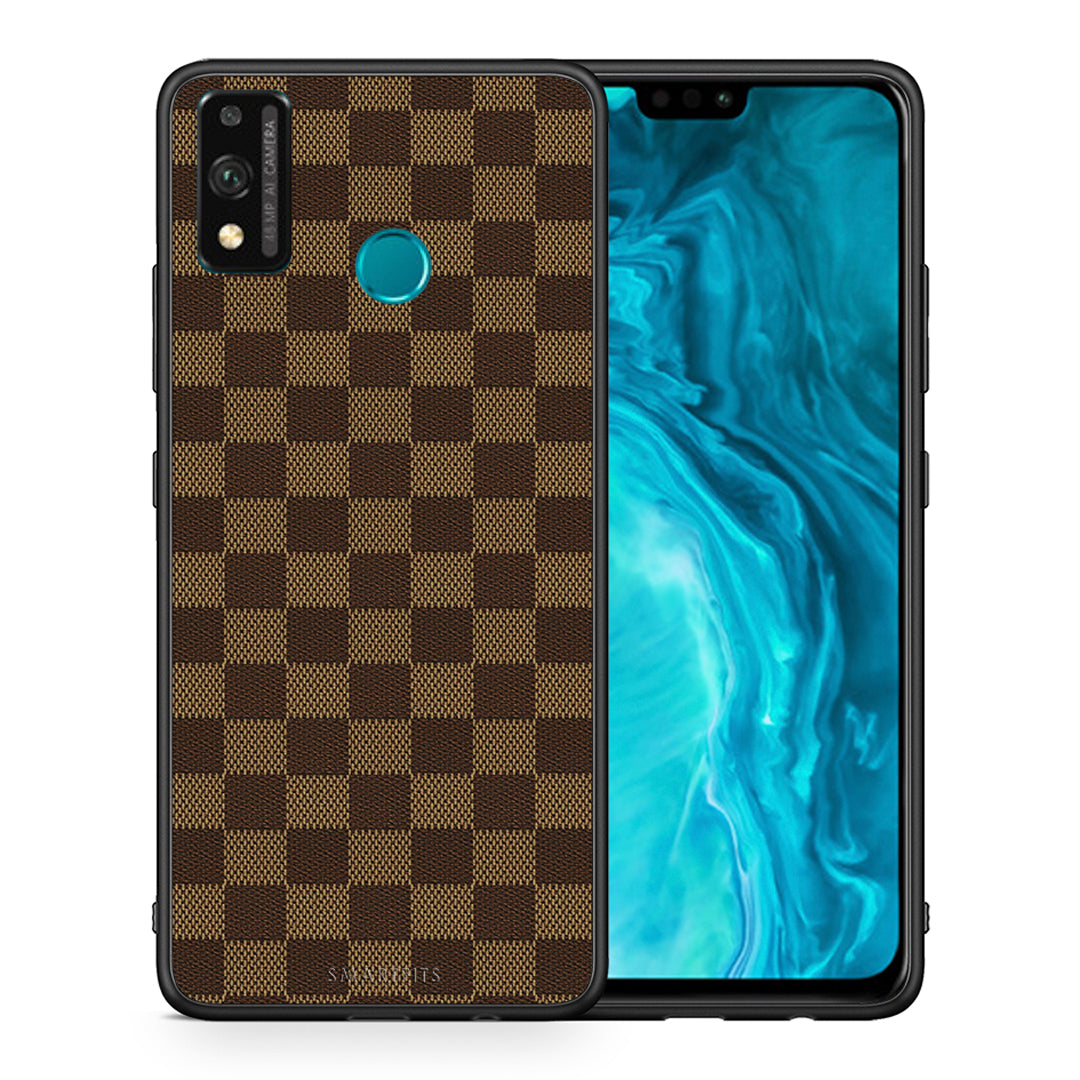 Θήκη Honor 9X Lite Glamour Designer από τη Smartfits με σχέδιο στο πίσω μέρος και μαύρο περίβλημα | Honor 9X Lite Glamour Designer case with colorful back and black bezels