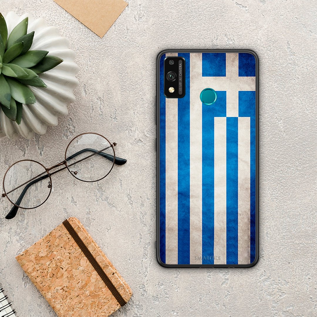 Flag Greek - Honor 9X Lite θήκη