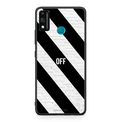 Honor 9X Lite Get Off θήκη από τη Smartfits με σχέδιο στο πίσω μέρος και μαύρο περίβλημα | Smartphone case with colorful back and black bezels by Smartfits