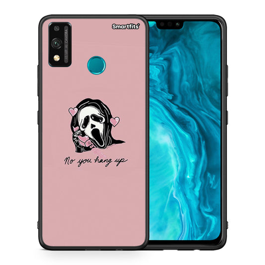 Θήκη Honor 9X Lite Halloween Hang Up από τη Smartfits με σχέδιο στο πίσω μέρος και μαύρο περίβλημα | Honor 9X Lite Halloween Hang Up case with colorful back and black bezels