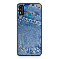 Thumbnail for Honor 9X Lite Jeans Pocket θήκη από τη Smartfits με σχέδιο στο πίσω μέρος και μαύρο περίβλημα | Smartphone case with colorful back and black bezels by Smartfits
