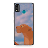Thumbnail for Honor 9X Lite Lion Love 2 Θήκη Αγίου Βαλεντίνου από τη Smartfits με σχέδιο στο πίσω μέρος και μαύρο περίβλημα | Smartphone case with colorful back and black bezels by Smartfits