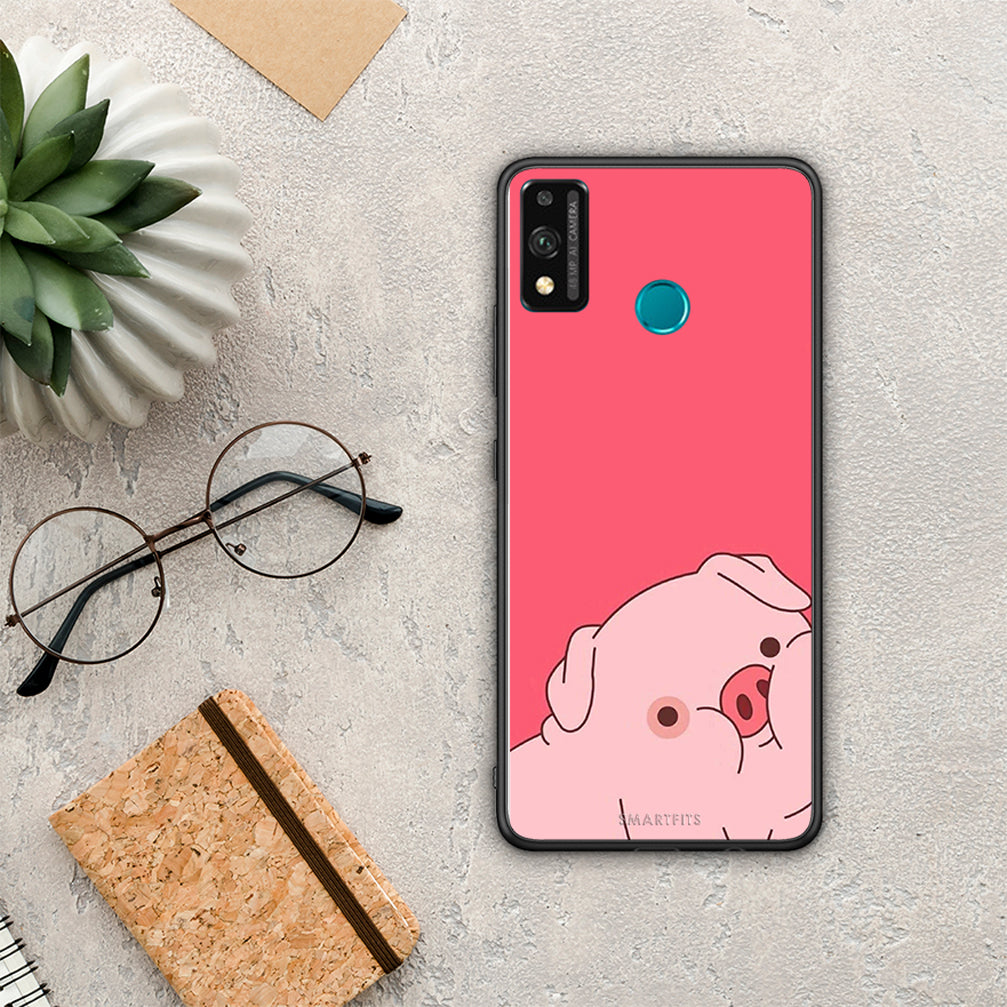 Pig Love 1 - Honor 9X Lite θήκη