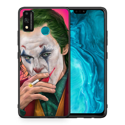 Θήκη Honor 9X Lite JokesOnU PopArt από τη Smartfits με σχέδιο στο πίσω μέρος και μαύρο περίβλημα | Honor 9X Lite JokesOnU PopArt case with colorful back and black bezels