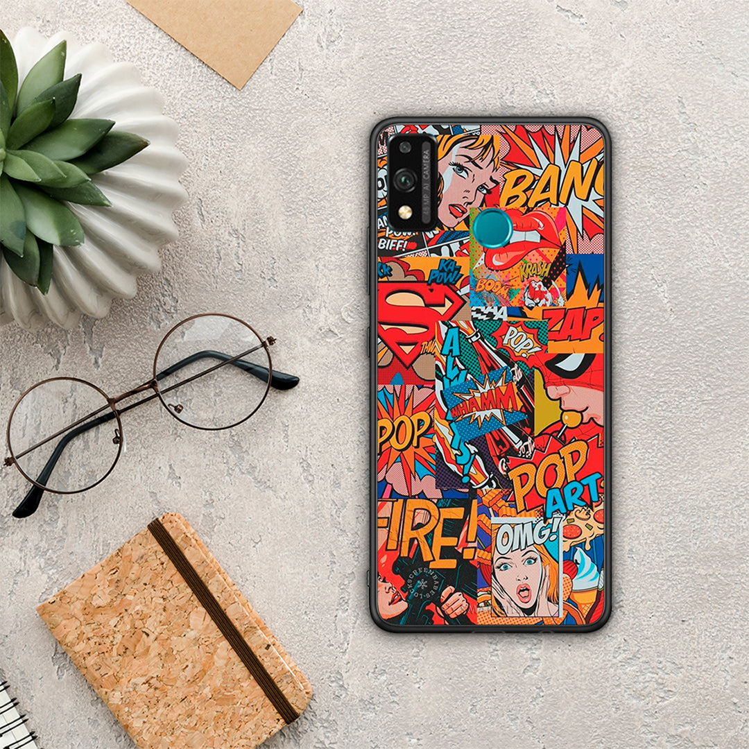 PopArt OMG - Honor 9X Lite θήκη