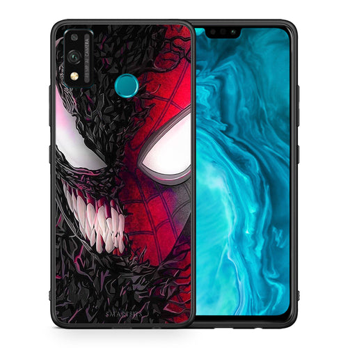 Θήκη iPhone 11 Pro Max SpiderVenom PopArt από τη Smartfits με σχέδιο στο πίσω μέρος και μαύρο περίβλημα | iPhone 11 Pro Max SpiderVenom PopArt case with colorful back and black bezels
