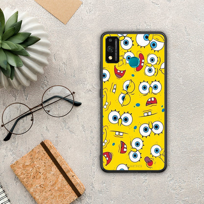 PopArt Sponge - Honor 9X Lite θήκη