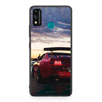 Thumbnail for Honor 9X Lite Racing Supra θήκη από τη Smartfits με σχέδιο στο πίσω μέρος και μαύρο περίβλημα | Smartphone case with colorful back and black bezels by Smartfits