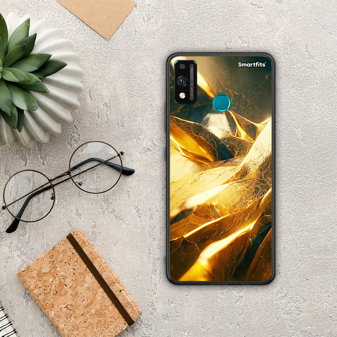 Real Gold - Honor 9X Lite θήκη