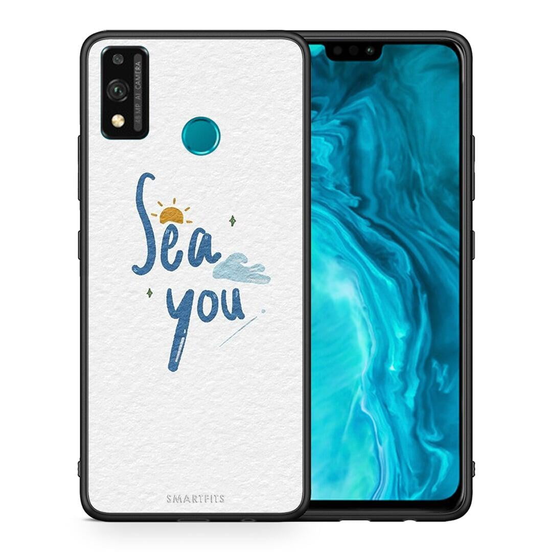 Θήκη Honor 9X Lite Sea You από τη Smartfits με σχέδιο στο πίσω μέρος και μαύρο περίβλημα | Honor 9X Lite Sea You case with colorful back and black bezels