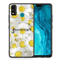 Thumbnail for Θήκη Honor 9X Lite Summer Daisies από τη Smartfits με σχέδιο στο πίσω μέρος και μαύρο περίβλημα | Honor 9X Lite Summer Daisies case with colorful back and black bezels