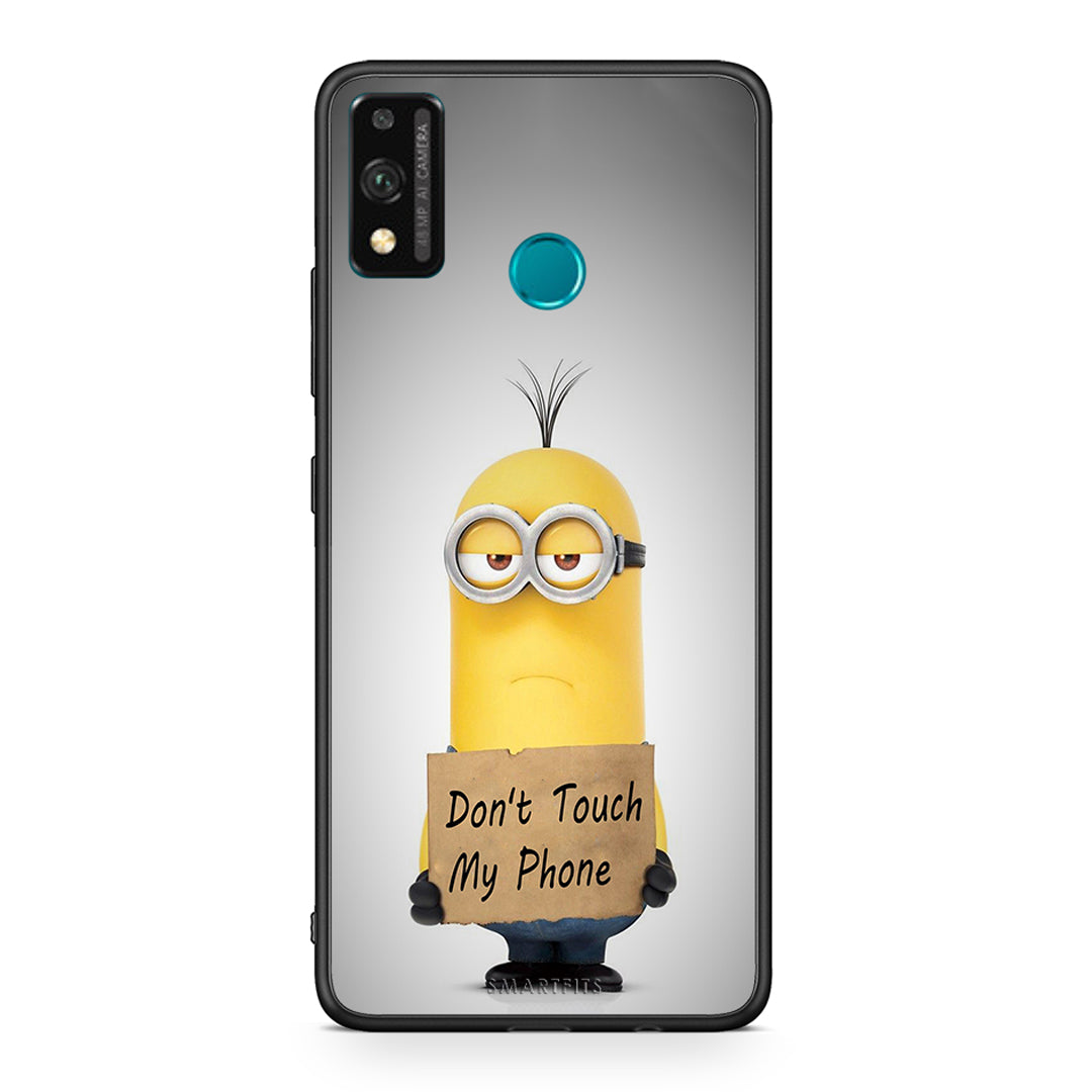 4 - Honor 9X Lite Minion Text case, cover, bumper