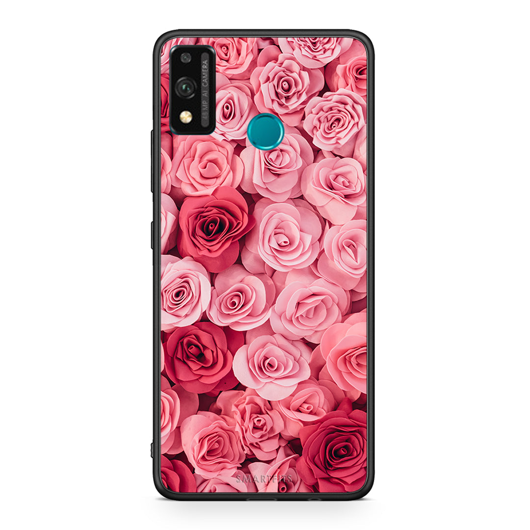 4 - Honor 9X Lite RoseGarden Valentine case, cover, bumper