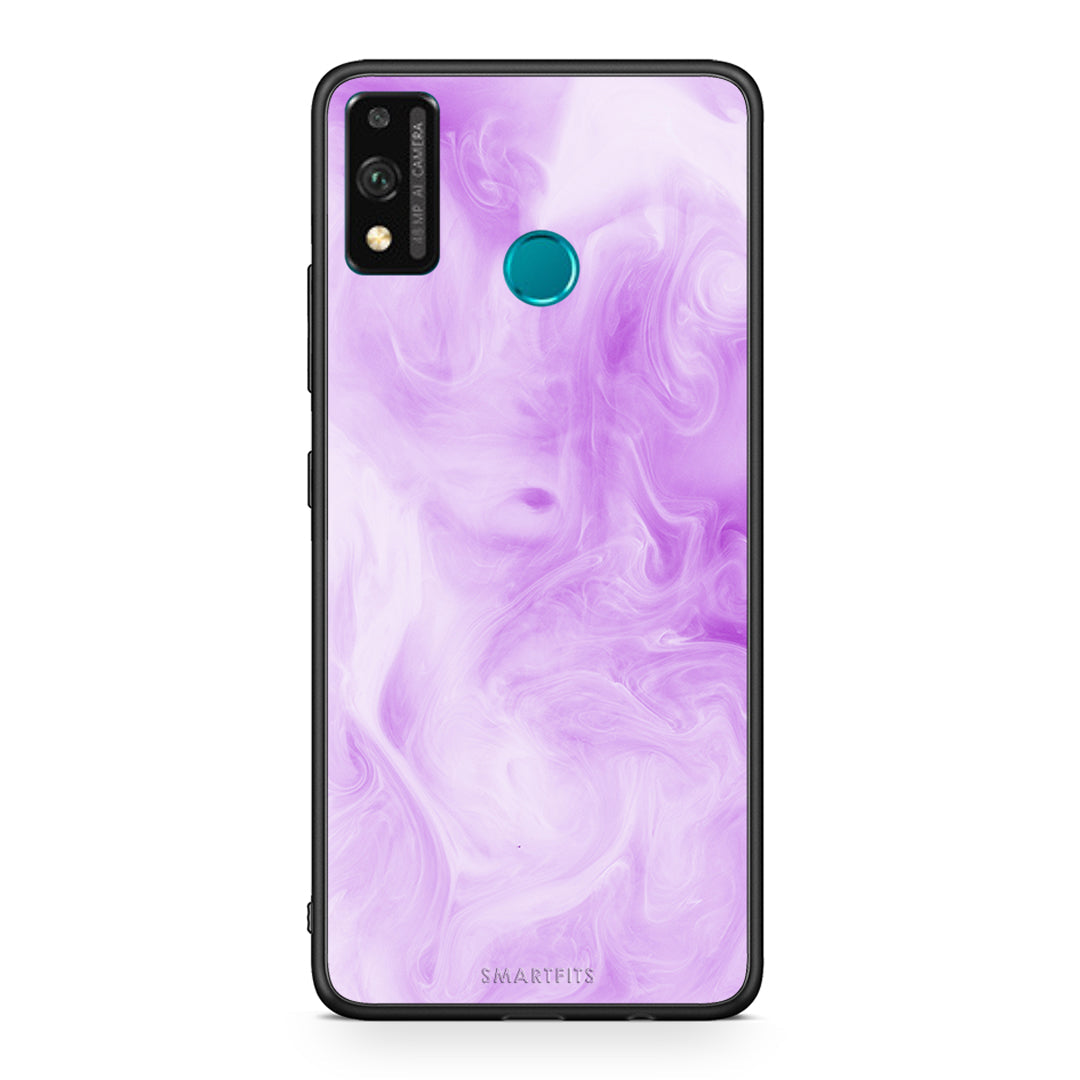 99 - Honor 9X Lite Watercolor Lavender case, cover, bumper