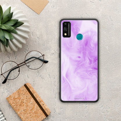 Watercolor Lavender - Honor 9X Lite θήκη