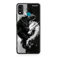 Thumbnail for Honor 9X Lite Yin Yang Θήκη από τη Smartfits με σχέδιο στο πίσω μέρος και μαύρο περίβλημα | Smartphone case with colorful back and black bezels by Smartfits