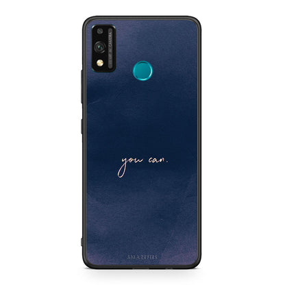 Honor 9X Lite You Can θήκη από τη Smartfits με σχέδιο στο πίσω μέρος και μαύρο περίβλημα | Smartphone case with colorful back and black bezels by Smartfits