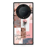 Thumbnail for Θήκη Honor Magic5 Lite 5G / X40 / X9a Aesthetic Collage από τη Smartfits με σχέδιο στο πίσω μέρος και μαύρο περίβλημα | Honor Magic5 Lite 5G / X40 / X9a Aesthetic Collage Case with Colorful Back and Black Bezels