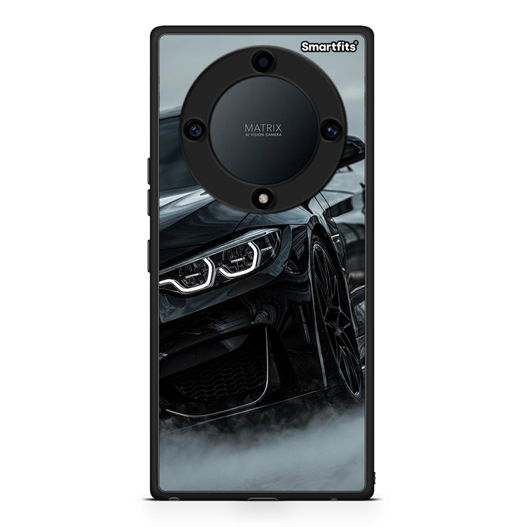 Θήκη Honor Magic5 Lite 5G / X9a Black BMW από τη Smartfits με σχέδιο στο πίσω μέρος και μαύρο περίβλημα | Honor Magic5 Lite 5G / X9a Black BMW Case with Colorful Back and Black Bezels