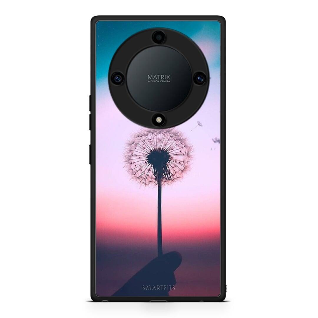 Θήκη Honor Magic5 Lite 5G / X9a Boho Wish από τη Smartfits με σχέδιο στο πίσω μέρος και μαύρο περίβλημα | Honor Magic5 Lite 5G / X9a Boho Wish Case with Colorful Back and Black Bezels