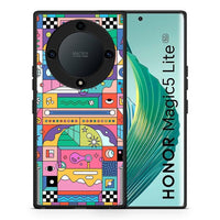 Thumbnail for Θήκη Honor Magic5 Lite 5G / X40 / X9a Bubbles Soap από τη Smartfits με σχέδιο στο πίσω μέρος και μαύρο περίβλημα | Honor Magic5 Lite 5G / X40 / X9a Bubbles Soap Case with Colorful Back and Black Bezels