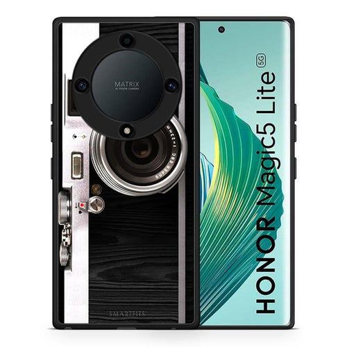 Θήκη Honor Magic5 Lite 5G / X9a Emily In Paris από τη Smartfits με σχέδιο στο πίσω μέρος και μαύρο περίβλημα | Honor Magic5 Lite 5G / X9a Emily In Paris Case with Colorful Back and Black Bezels