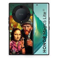 Thumbnail for Θήκη Honor Magic5 Lite 5G / X40 / X9a Funny Art από τη Smartfits με σχέδιο στο πίσω μέρος και μαύρο περίβλημα | Honor Magic5 Lite 5G / X40 / X9a Funny Art Case with Colorful Back and Black Bezels