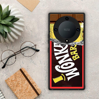 Θήκη Honor Magic5 Lite 5G / X9a Golden Ticket από τη Smartfits με σχέδιο στο πίσω μέρος και μαύρο περίβλημα | Honor Magic5 Lite 5G / X9a Golden Ticket Case with Colorful Back and Black Bezels