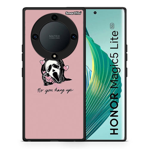 Θήκη Honor Magic5 Lite 5G / X9a Halloween Hang Up από τη Smartfits με σχέδιο στο πίσω μέρος και μαύρο περίβλημα | Honor Magic5 Lite 5G / X9a Halloween Hang Up Case with Colorful Back and Black Bezels