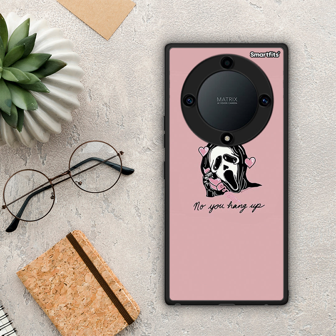 Θήκη Honor Magic5 Lite 5G / X9a Halloween Hang Up από τη Smartfits με σχέδιο στο πίσω μέρος και μαύρο περίβλημα | Honor Magic5 Lite 5G / X9a Halloween Hang Up Case with Colorful Back and Black Bezels