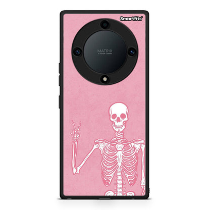 Θήκη Honor Magic5 Lite 5G / X9a Halloween Motivation από τη Smartfits με σχέδιο στο πίσω μέρος και μαύρο περίβλημα | Honor Magic5 Lite 5G / X9a Halloween Motivation Case with Colorful Back and Black Bezels