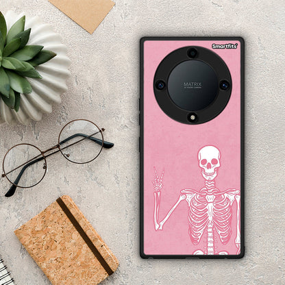Θήκη Honor Magic5 Lite 5G / X9a Halloween Motivation από τη Smartfits με σχέδιο στο πίσω μέρος και μαύρο περίβλημα | Honor Magic5 Lite 5G / X9a Halloween Motivation Case with Colorful Back and Black Bezels