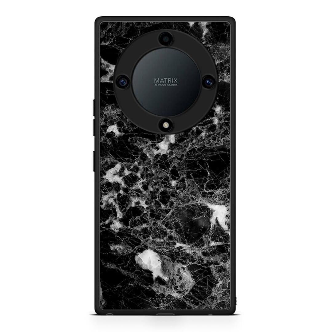 Θήκη Honor Magic5 Lite 5G / X9a Marble Male από τη Smartfits με σχέδιο στο πίσω μέρος και μαύρο περίβλημα | Honor Magic5 Lite 5G / X9a Marble Male Case with Colorful Back and Black Bezels