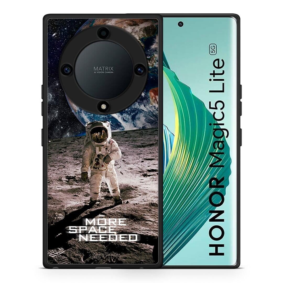 Θήκη Honor Magic5 Lite 5G / X9a More Space από τη Smartfits με σχέδιο στο πίσω μέρος και μαύρο περίβλημα | Honor Magic5 Lite 5G / X9a More Space Case with Colorful Back and Black Bezels