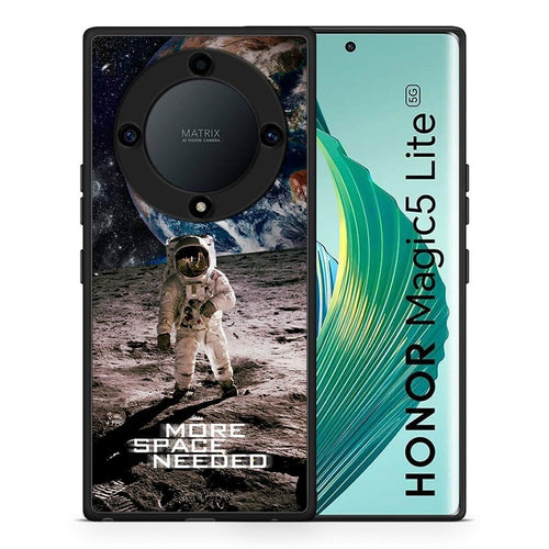 Θήκη Honor Magic5 Lite 5G / X9a More Space από τη Smartfits με σχέδιο στο πίσω μέρος και μαύρο περίβλημα | Honor Magic5 Lite 5G / X9a More Space Case with Colorful Back and Black Bezels