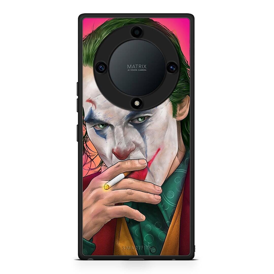 Θήκη Honor Magic5 Lite 5G / X9a PopArt JokesOnU από τη Smartfits με σχέδιο στο πίσω μέρος και μαύρο περίβλημα | Honor Magic5 Lite 5G / X9a PopArt JokesOnU Case with Colorful Back and Black Bezels