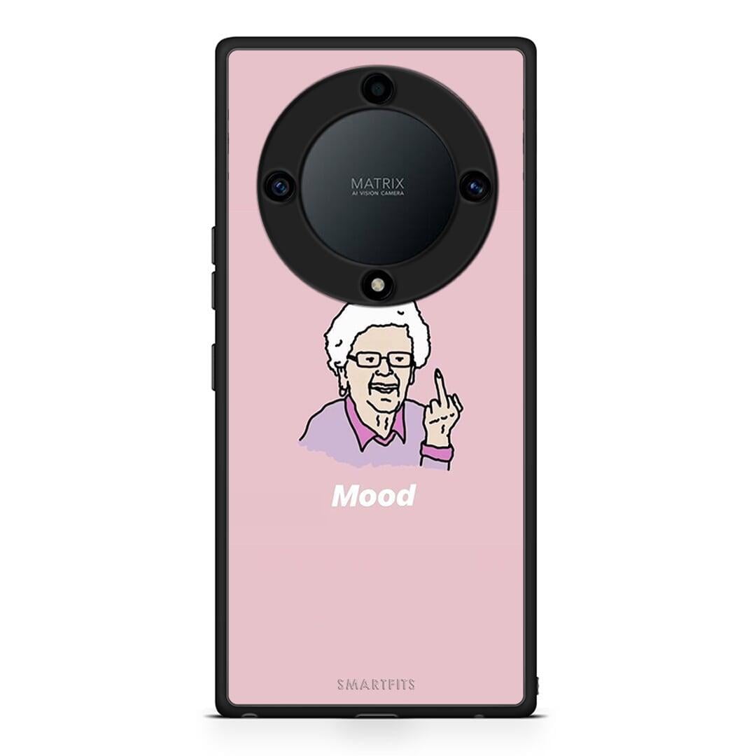 Θήκη Honor Magic5 Lite 5G / X9a PopArt Mood από τη Smartfits με σχέδιο στο πίσω μέρος και μαύρο περίβλημα | Honor Magic5 Lite 5G / X9a PopArt Mood Case with Colorful Back and Black Bezels